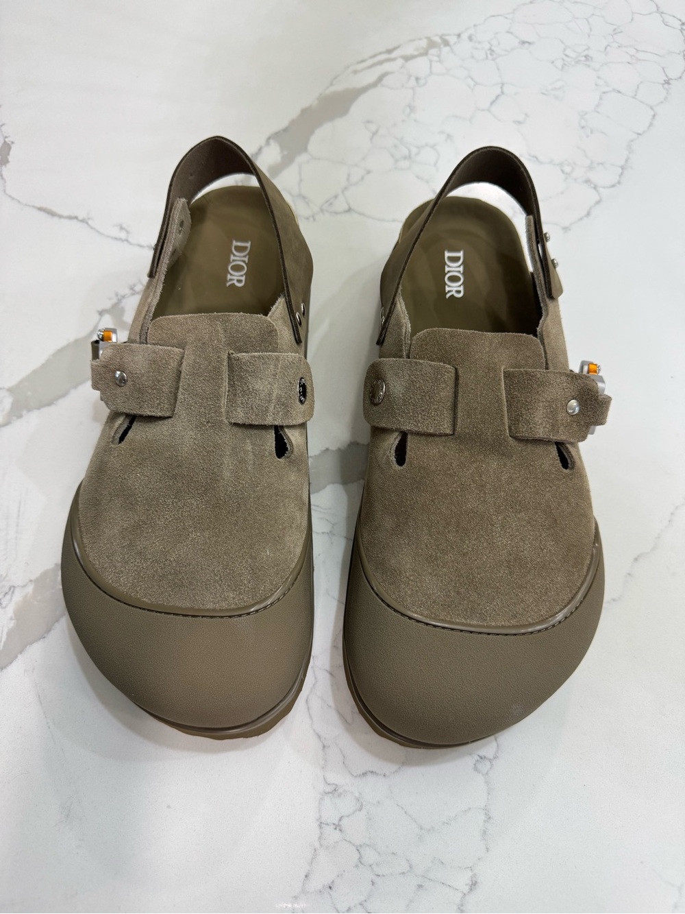 DIOR Birkenstock Tokio Mule Suede
Leather Sandals Dior - Picture 2 of 8